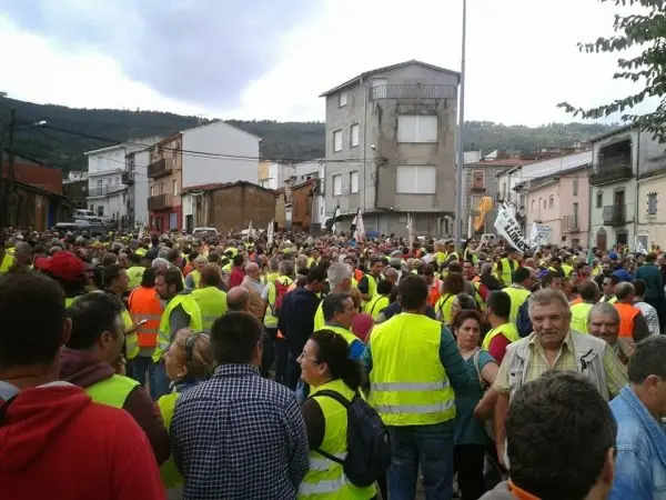 Manifestaci&oacute;n de los olivareros por un precio justo