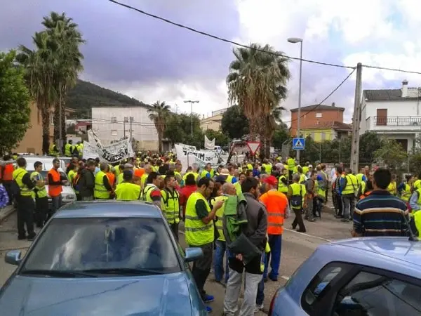 Manifestaci&oacute;n de los olivareros por un precio justo
