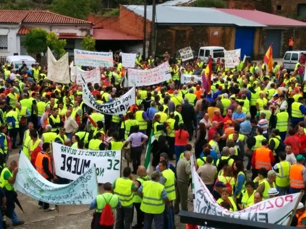 Manifestaci&oacute;n de los olivareros por un precio justo
