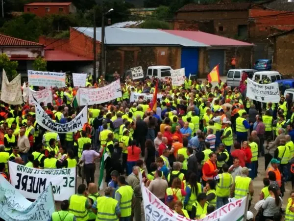 Manifestaci&oacute;n de los olivareros por un precio justo