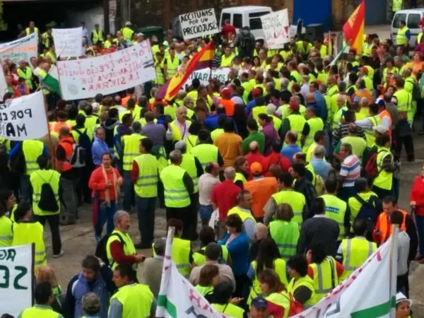 Manifestaci&oacute;n de los olivareros por un precio justo