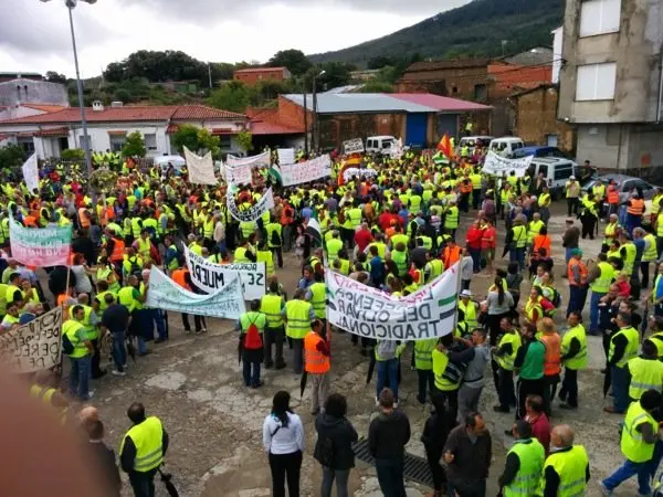 Manifestaci&oacute;n de los olivareros por un precio justo