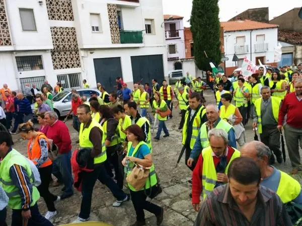 Manifestaci&oacute;n de los olivareros por un precio justo