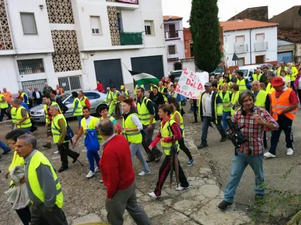 Manifestaci&oacute;n de los olivareros por un precio justo