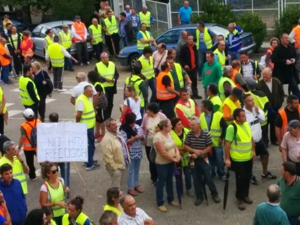 Manifestaci&oacute;n de los olivareros por un precio justo