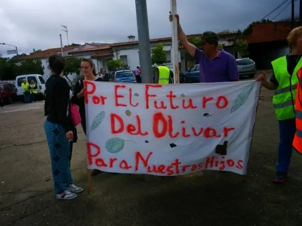 Manifestaci&oacute;n de los olivareros por un precio justo