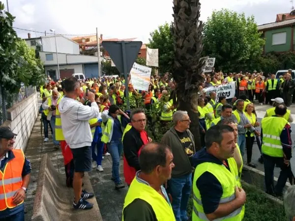 Manifestaci&oacute;n de los olivareros por un precio justo
