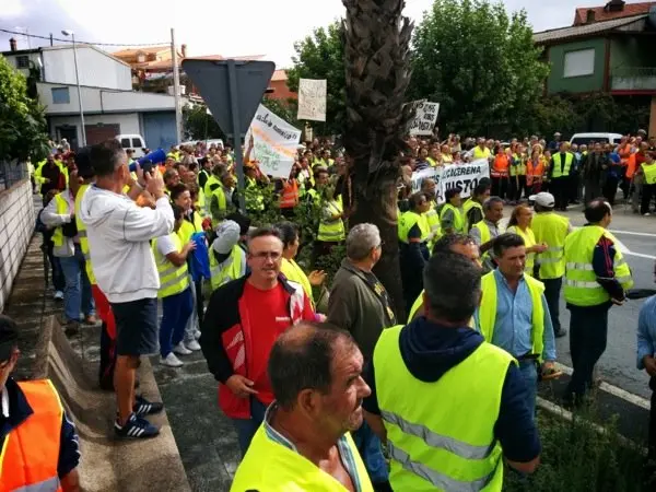 Manifestaci&oacute;n de los olivareros por un precio justo