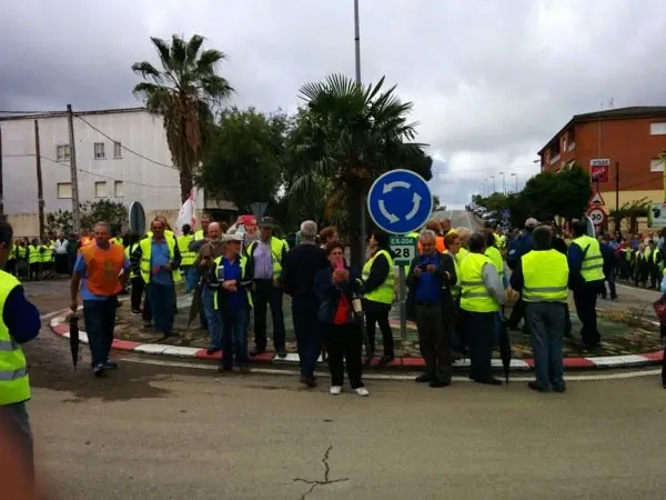 Manifestaci&oacute;n de los olivareros por un precio justo