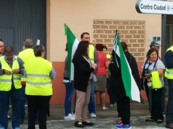 Manifestaci&oacute;n de los olivareros por un precio justo