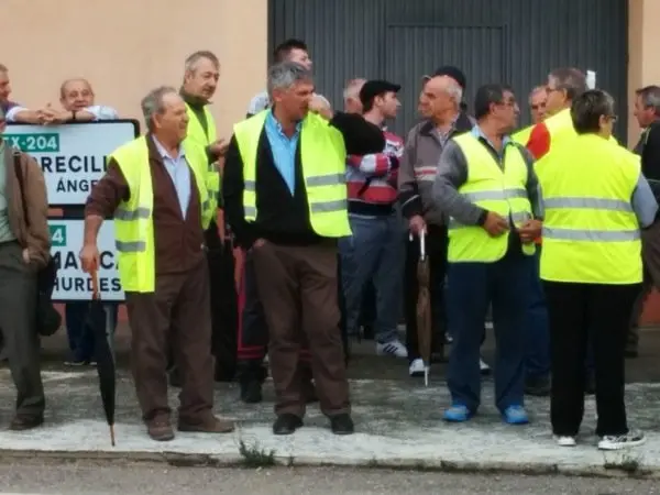 Manifestaci&oacute;n de los olivareros por un precio justo