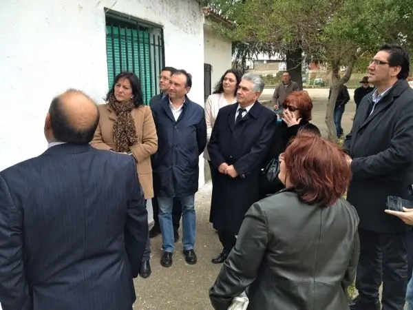 Durante el descubrimiento de la placa in memoriam