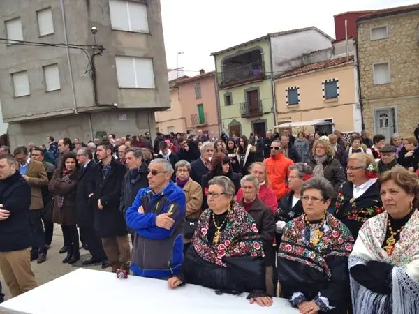 Villanovenses durante las intervenciones institucionales