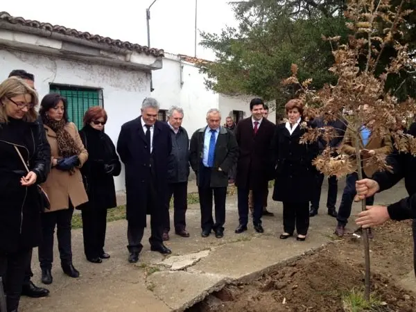 Un roble en memoria de Alberto Guisado Majano