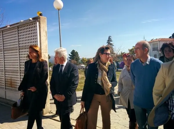 Pilar Pérez, César Díaz Solís, Trinidad Nogales y Fernando Domínguez entran en el IESO Valles de Gata