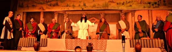 La &Uacute;ltima Cena. La Pasi&oacute;n Torrecilla de los &Aacute;ngeles. JMRV