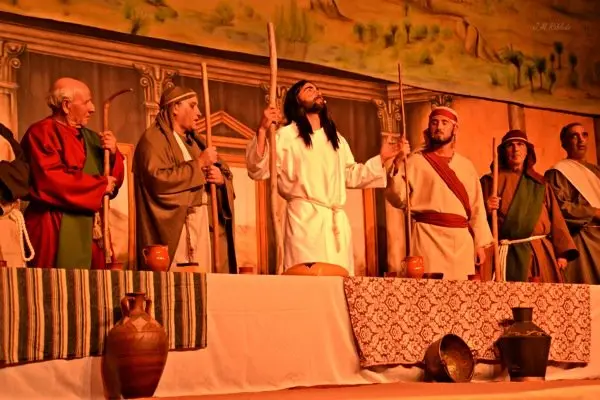 &Uacute;ltima cena. La Pasi&oacute;n. Torrecilla de los &Aacute;ngeles. JMRV