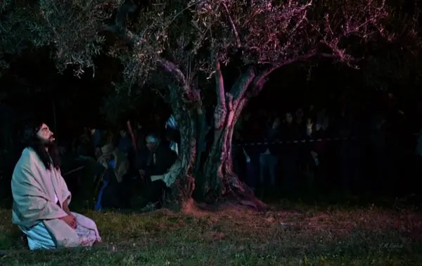 Oraci&oacute;n en el monte de Los Olivos. La Pasi&oacute;n. Torrecilla de los &Aacute;ngeles. JMRV