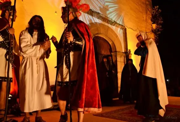 Un romano interpela a Jes&uacute;s. La Pasi&oacute;n. Torrecilla de los &Aacute;ngeles. JMRV