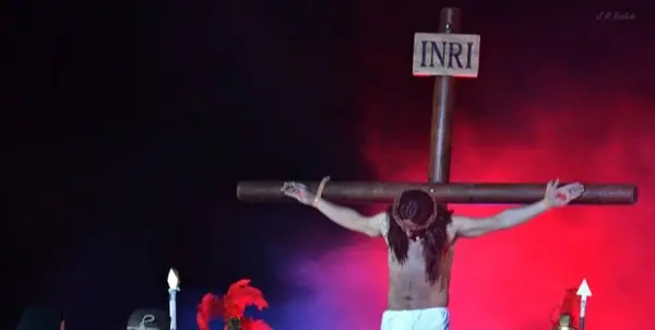 Jes&uacute;s muerto en la cruz. La Pasi&oacute;n. Torrecilla de los &Aacute;ngeles. JMRV
