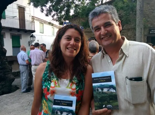 Cristina Carrasco y Carlos Garcia flamantes alcalde de Valverde y San Martin