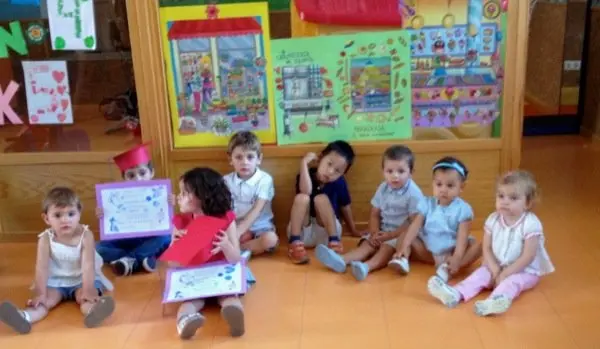 Los ocho alumnos de la guarde