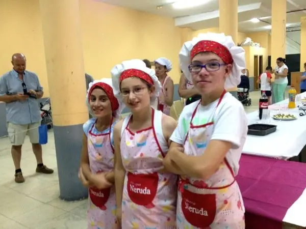 Ra&uacute;l, Ilsa y &Eacute;rika, jovenc&iacute;simos chefs peraliegos