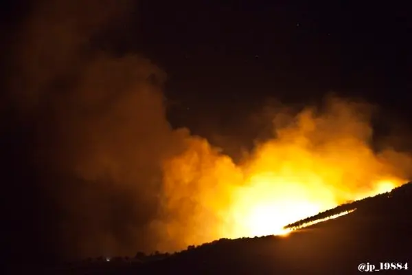 El incendio de Gata se origin&oacute; en la noche del 27 en la zona del Fort&iacute;n, muy pr&oacute;ximo al lugar donde se inici&oacute; el incendio que en 2012 arras&oacute; m&aacute;s de 600 hect&aacute;reas en la poblaci&oacute;n. MAGEN DE JOS&Eacute; PABLO P&Eacute;REZ en un &aacute;lbum publicado por www.sierradegatadigital.es
