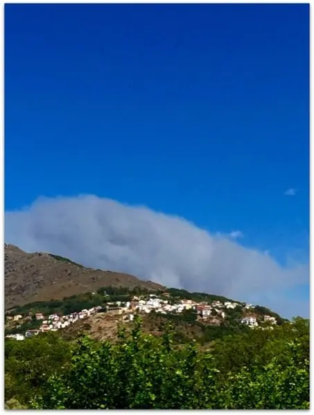 Incendio del 6 de agosto en Acebo visto a larga distancia. CEDIDA