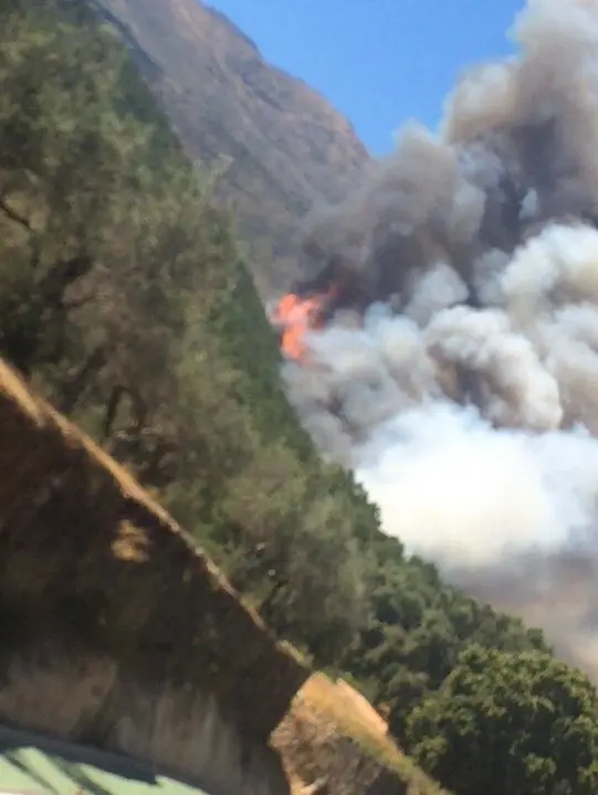 Incendio de Acebo. IMAGEN de Sonia Seco Fern&aacute;ndez para www.sierradegatadigital.es