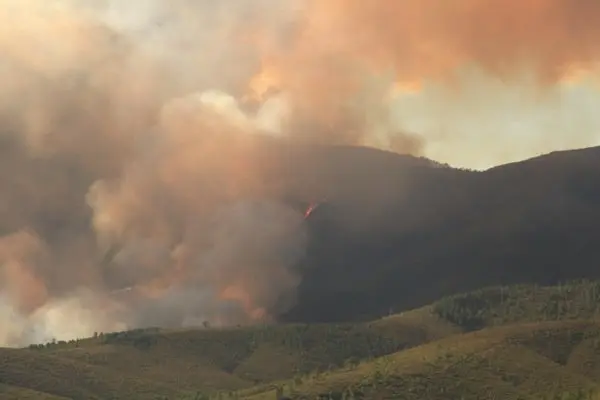 El fuego avanza hacia la cumbre de J&aacute;lama. IMAGEN DE JP PEREZ para www.sierradegatadigital.es copia