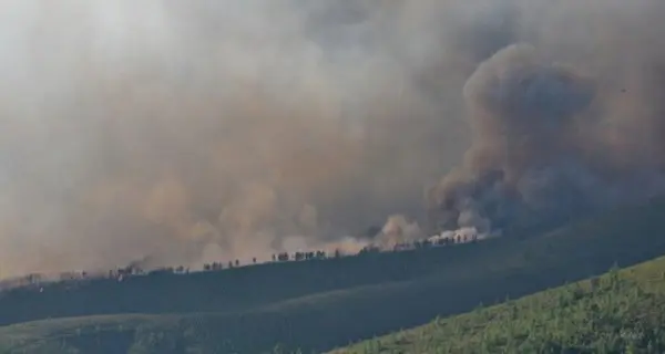 Im&aacute;genes del incendio iniciado el d&iacute;a 6 de agosto en Acebo que ahora recorre la Sierra. Un &Aacute;LBUM de JOS&Eacute; MANUEL ROBLEDO VINAGRE para www.sierradegatadigital.es