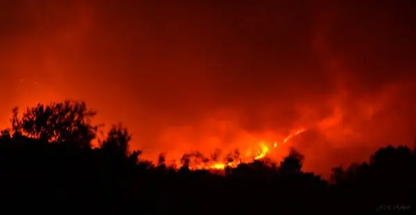 Im&aacute;genes del incendio iniciado el d&iacute;a 6 de agosto en Acebo que ahora recorre la Sierra. Un &Aacute;LBUM de JOS&Eacute; MANUEL ROBLEDO VINAGRE para www.sierradegatadigital.es