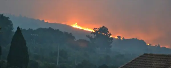 Im&aacute;genes del incendio iniciado el d&iacute;a 6 de agosto en Acebo que ahora recorre la Sierra. Un &Aacute;LBUM de JOS&Eacute; MANUEL ROBLEDO VINAGRE para www.sierradegatadigital.es