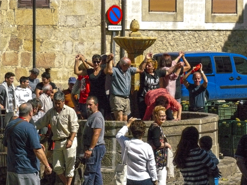 7. Momentos para el recuerdo en la I Fiesta de la Vendimia tradicional en San Mart&iacute;n.Imagen de ANTONIO CORREDERA en www.sierradegatadigital.es