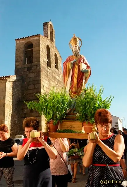 2. Ofertorio de San D&aacute;maso en Valverde del Fresno. Imagen de ANHER para www.sierradegatadigital.es