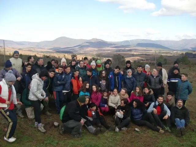 La familia Plantabosques en Sierra de Gata. VER&Oacute;NICA LOPO. ADENEX