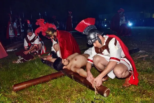 39. Sacramental de La Pasi&oacute;n en Torrecilla de los &Aacute;ngeles. ANHER                                 