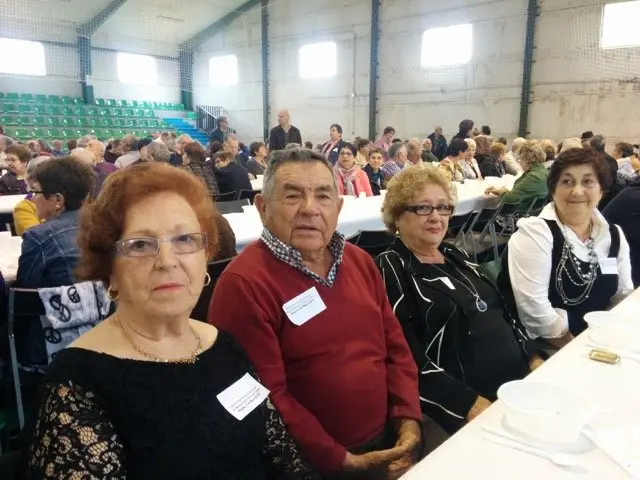 XXXIII Convivencia anuaal de las asociaciones serranas de mayores. Hoyos 40