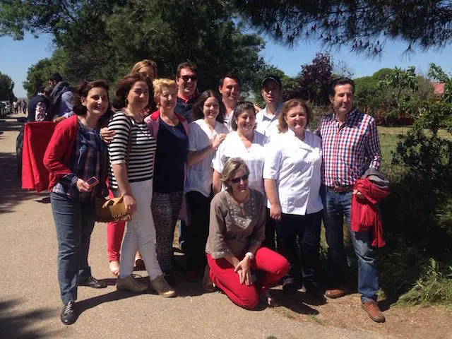 Equipo del CFMR con su director, José Luis López
