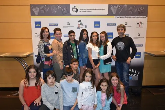 Los Trastillos en Madrid recogen el Tercer Premio en la IV Edición de los Premios Race sobre Seguridad Vial. CACHINUS DE CINES11