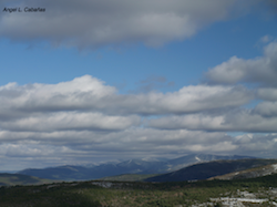 Panor&aacute;mica de Sierra de Gata. ANGEL L. CABA&Ntilde;AS