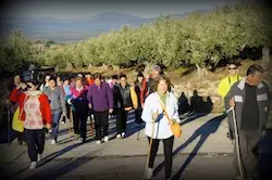 Subida a la Sierra de Dios Padre de ASESGAT. Franjo Ant&uacute;nez