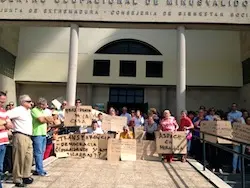 concentraci&oacute;n ciudadana de apoyo a ASPACE Moraleja
