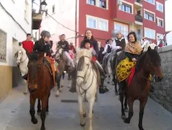 Cabaliistas en Valverde del Fresno. FABIU CHICU