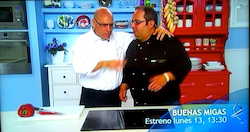 Los cocineros Javier Garc&iacute;a (izq.) y Leo Carvajal