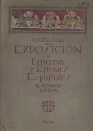 Portada cataělogo exposicioěn 1915