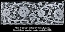 EXPOSICIOėN DE LENCERIėA 1915