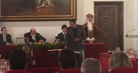 Alfonso Beltr&aacute;n promete el cargo el pasado 27 de junio