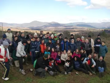 La familia Plantabosques en Sierra de Gata. VER&Oacute;NICA LOPO. ADENEX